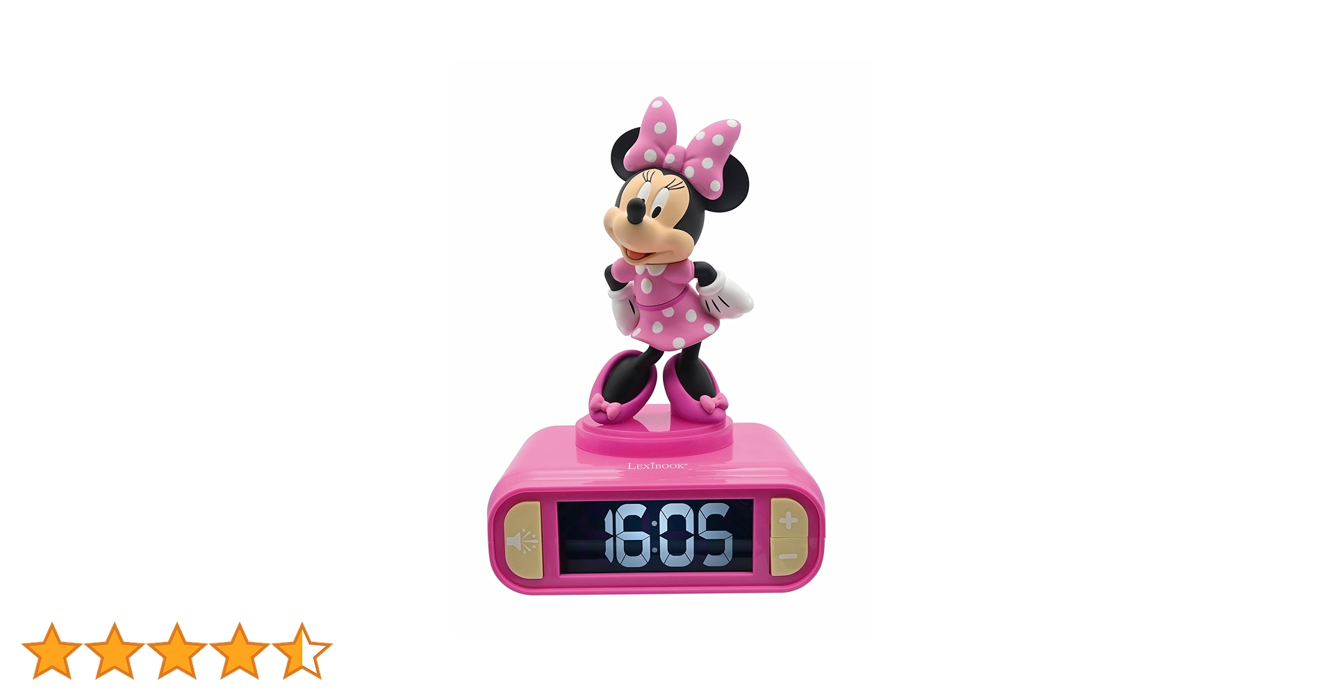 【美品】ミニーマウス 目覚まし時計 ディズニータイム ミニーマウス目覚まし時計 - メルカリ